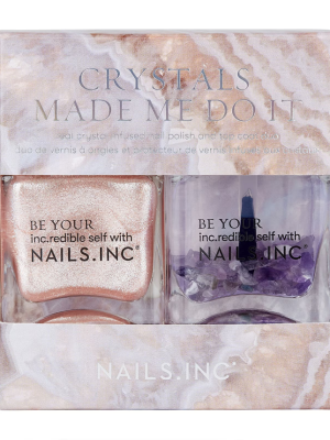 Nails.INC Crystals Made Me Do It Duo Nail Polish 2 x 14ml