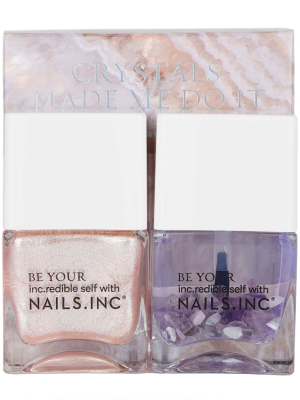 Nails.INC Crystals Made Me Do It Duo Nail Polish 2 x 14ml