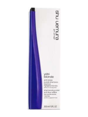 Shu Uemura Art of Hair Yūbi Blonde Anti-Brass Purple Shampoo 300ml