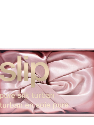 Slip® Pure Silk Turban Pink