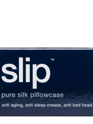 Slip® Pure Silk Queen Pillowcase Navy