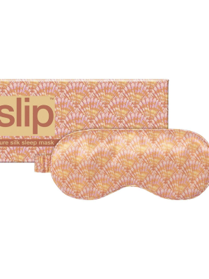 SLIP slip pure silk sleep mask nautilus