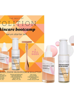 VOLITION Skincare Bootcamp Serum Starter Set