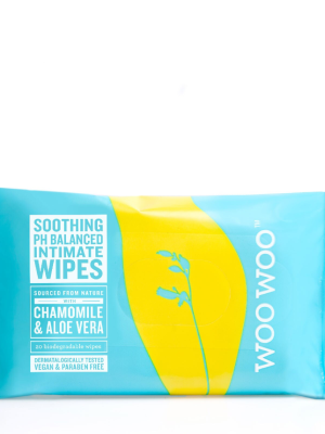 WooWoo Chamomile Intimate Wipes x 20