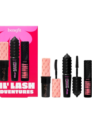 BENEFIT COSMETICS Lil’ Lash Adventures Fanning, Volumising & Curling Mascara Trio