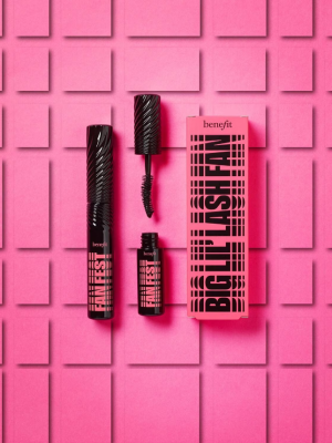 BENEFIT COSMETICS Big Lil Lash Fan 2024 Fan Fest Mascara Booster Set