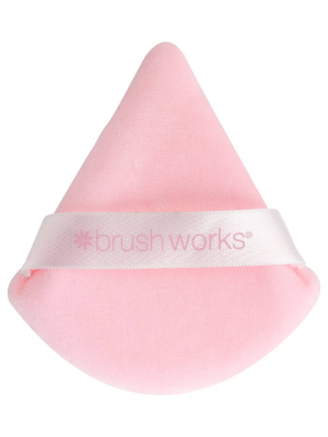 BRUSHWORKS Triangular Powder Puff