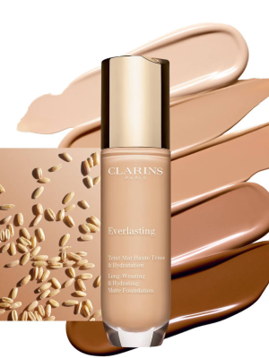 Clarins Everlasting Long-Wearing & Hydrating Matte Foundation 30ml