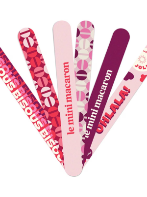 LE MINI MACARON 6-in-1 Re-Useable Nail File