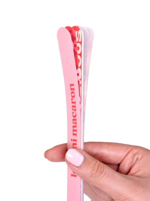 LE MINI MACARON 6-in-1 Re-Useable Nail File