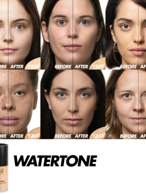 MAKE UP FOR EVER Watertone – Transfert-proof foundation, natural radiant finish