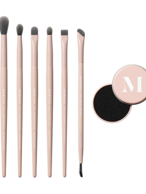 MORPHE Shaping Essentials Bamboo & Charcoal Infused Eye Brush Set