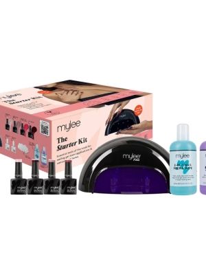 MYLEE Gel Polish Essentials with Black LED Lamp