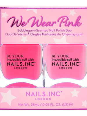 NAILS INC We Wear Pink Bubblegum-Scented Nail Polish