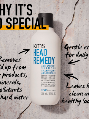 KMS HEAD REMEDY ANTI-DANDRUFF SHAMPOO 300ml