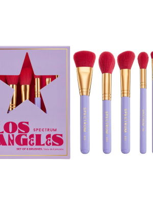 SPECTRUM COLLECTION Los Angeles 6 Piece Brush Set