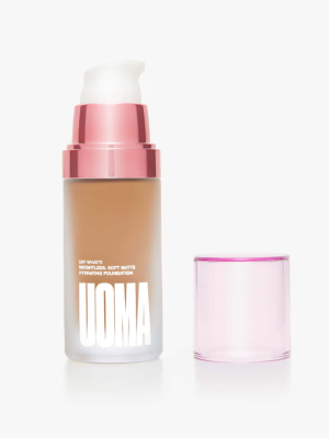 UOMA Beauty Say What?! Weightless Soft Matte Hydrating Foundation 30ml