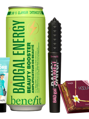 BENEFIT COSMETICS BADgal Energy Mascara, Primer & Bronzer Set