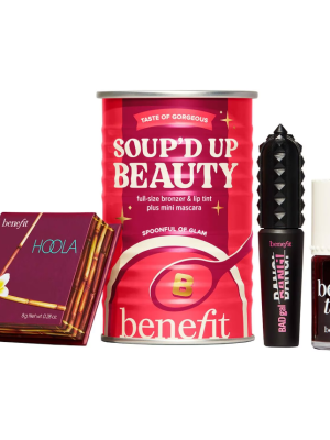 BENEFIT COSMETICS Soup’d Up Beauty Bronzer, Benetint & Mascara Set