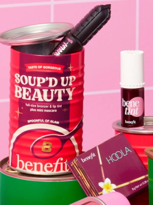 BENEFIT COSMETICS Soup’d Up Beauty Bronzer, Benetint & Mascara Set