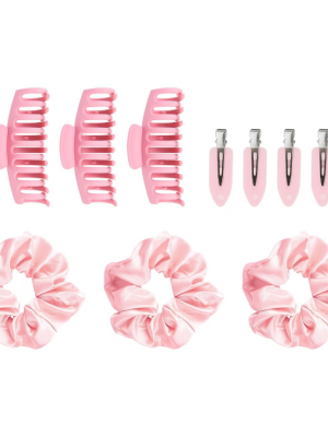 BRUSHWORKS Hair Clip and Scrunchie Set