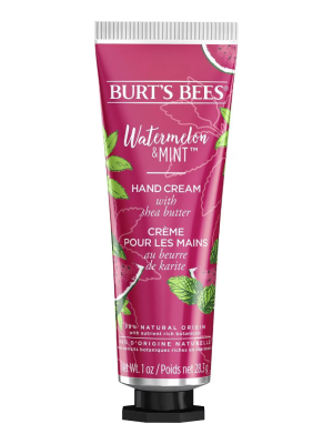 BURT’S BEES Hand Cream with Shea Butter, Watermelon & Mint 28.3g