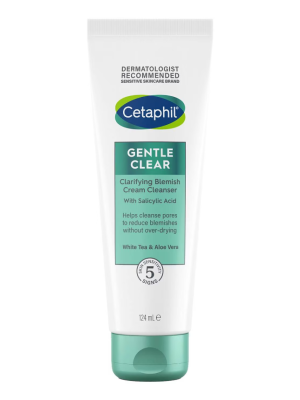 CETAPHIL Gentle Clear Clarifying Blemish Cleanser 124ml