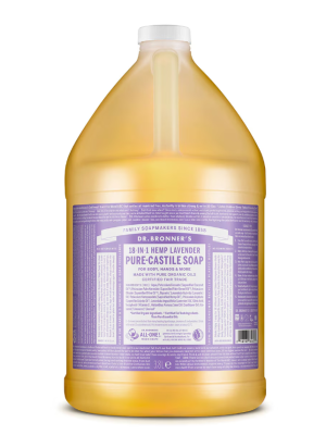 Dr. Bronner’s Lavender Pure-Castile Liquid Soap 3.7l