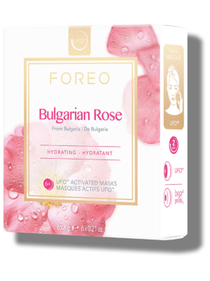 FOREO Bulgarian Rose UFO Moisture-Boosting Face Mask 6 x 6g