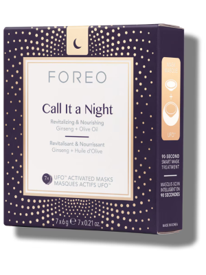 FOREO Call It A Night UFO/UFO Mini Nourishing And Revitalizing Mask 7 x 6g