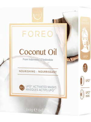 FOREO Coconut Oil UFO/UFO Mini Nourishing Face Mask For Dry Skin 6 x 6g