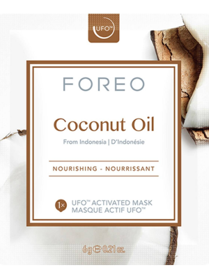 FOREO Coconut Oil UFO/UFO Mini Nourishing Face Mask For Dry Skin 6 x 6g