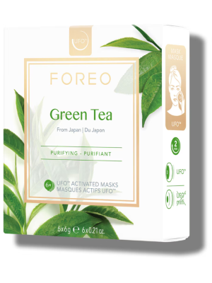 FOREO Green Tea UFO Purifying Face Mask 6 x 6g