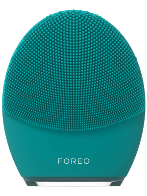 FOREO LUNA 4 MEN 2-in-1 face & beard cleanse with firming massage