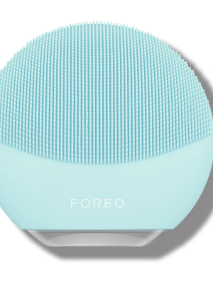 FOREO LUNA Mini 3 Dual-Sided Face Brush For All Skin Types – Mint – USB Plug