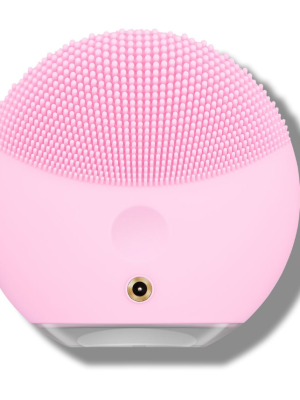 FOREO LUNA Mini 3 Dual-Sided Face Brush For All Skin Types – Pearl Pink – USB Plug