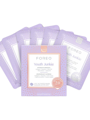 FOREO UFO Masks Youth Junkie 2.0 – Intensive Renewal Mask 6 pieces