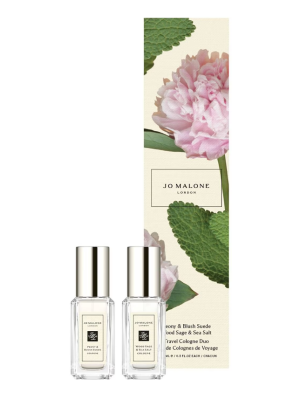 JO MALONE LONDON Wood Sage & Sea Salt / Peony Blush & Suede Travel Cologne  Duo