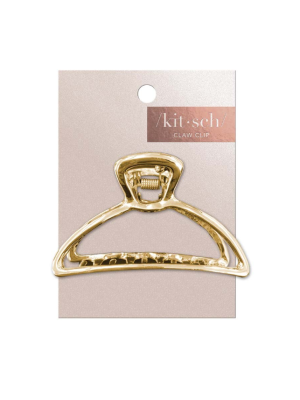 Kitsch Open Shape Claw Clip – Gold