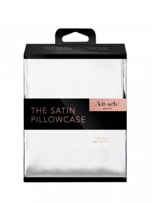 Kitsch Satin Pillowcase – Ivory