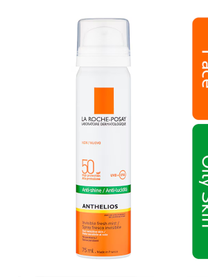 La Roche-Posay Anthelios Anti-Shine Sun Protection Face Mist SPF 50+ 75ml