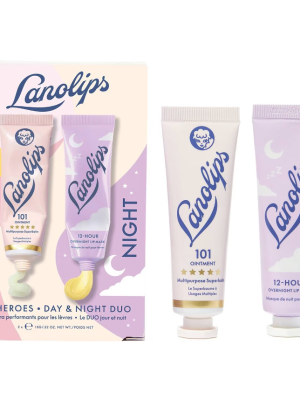 LANOLIPS Lip Heroes Day & Night Duo – Lip Care 2 x 15g