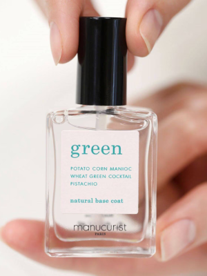 MANUCURIST Nail Polish Base Coat Green 15ml