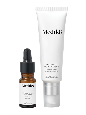 Medik8 Balance Moisturiser with Glycolic Acid Activator 50ml