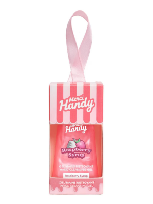 MERCI HANDY Hanger Gel Hand Cleanser Raspberry Syrup 30ml