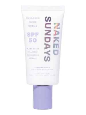 NAKED SUNDAYS SPF50 Collagen Glow Crème 50ml