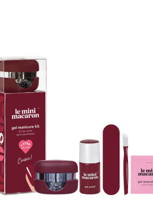 LE MINI MACARON Gel Manicure Kit Cassis 160g