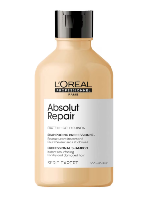 L’Oréal Professionnel Serie Expert Absolut Repair Gold Shampoo With Protein and Gold Quinoa 300ml