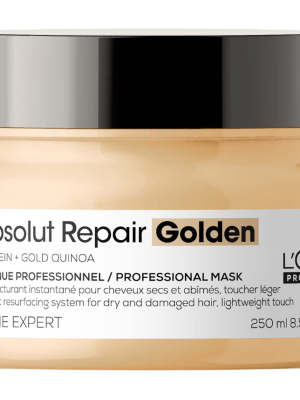 L’Oréal Professionnel Serie Expert Absolut Repair Golden Lightweight Mask With Protein and Gold Quinoa 250ml