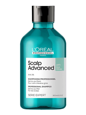 L’Oréal Professionnel Serié Expert Scalp Advanced Anti-Oiliness 2-in-1 Deep Purifier Clay Hair Mask 300ml